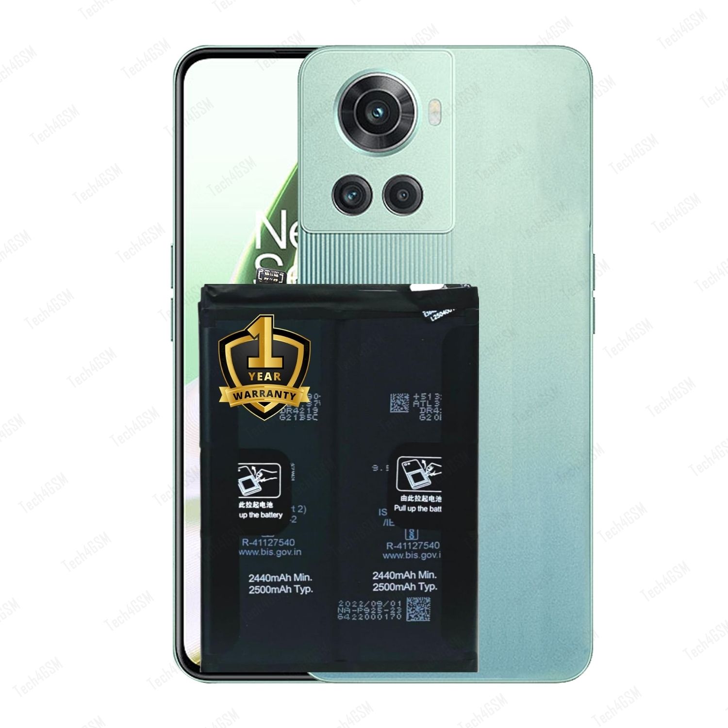 Ximytec Mobile Battery For OnePlus OnePlus 10R 5G/ Nord 3 5G-picture-26