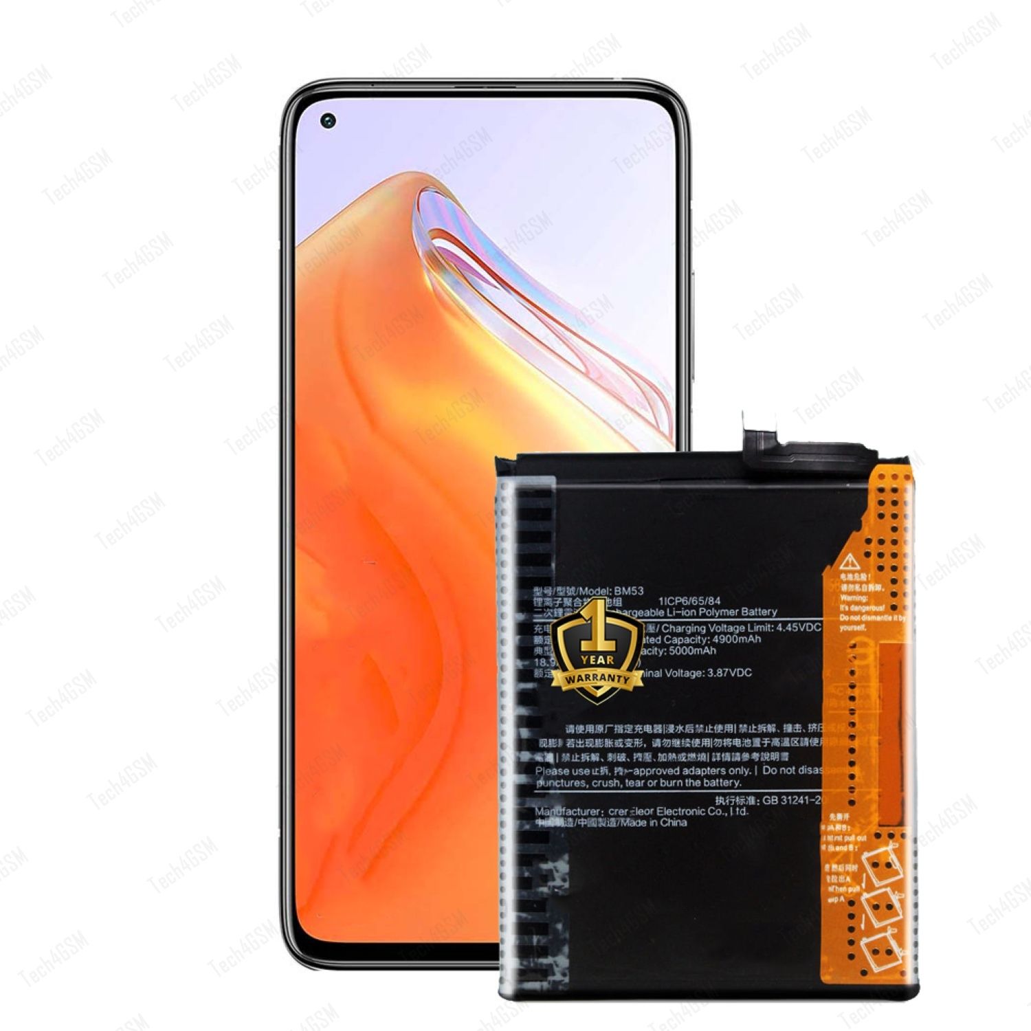 NAFS Mobile Battery For Xiaomi Xiaomi Redmi Note 8-image-39