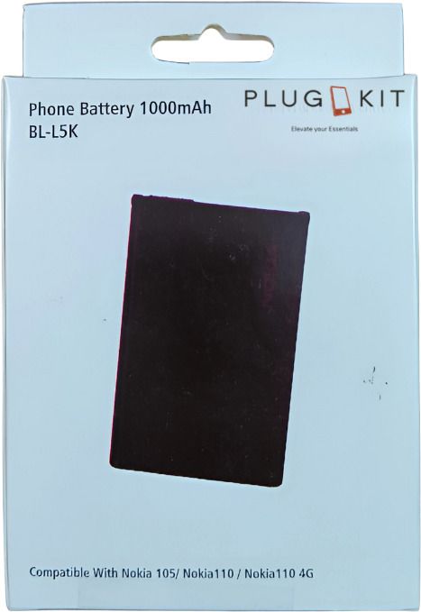 plugkit Mobile Battery For Nokia 105 SS 2023::NOKIA 105 DS 2023