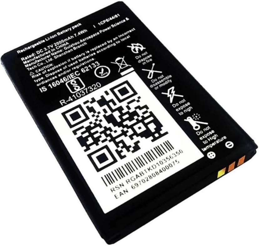 AEV Mobile Battery For Jio Keypad Mobile Battery(High Quality) image 1