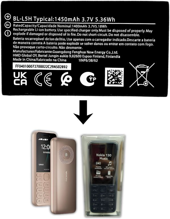 plugkit Mobile Battery For NOKIA 130 DS MUSIC