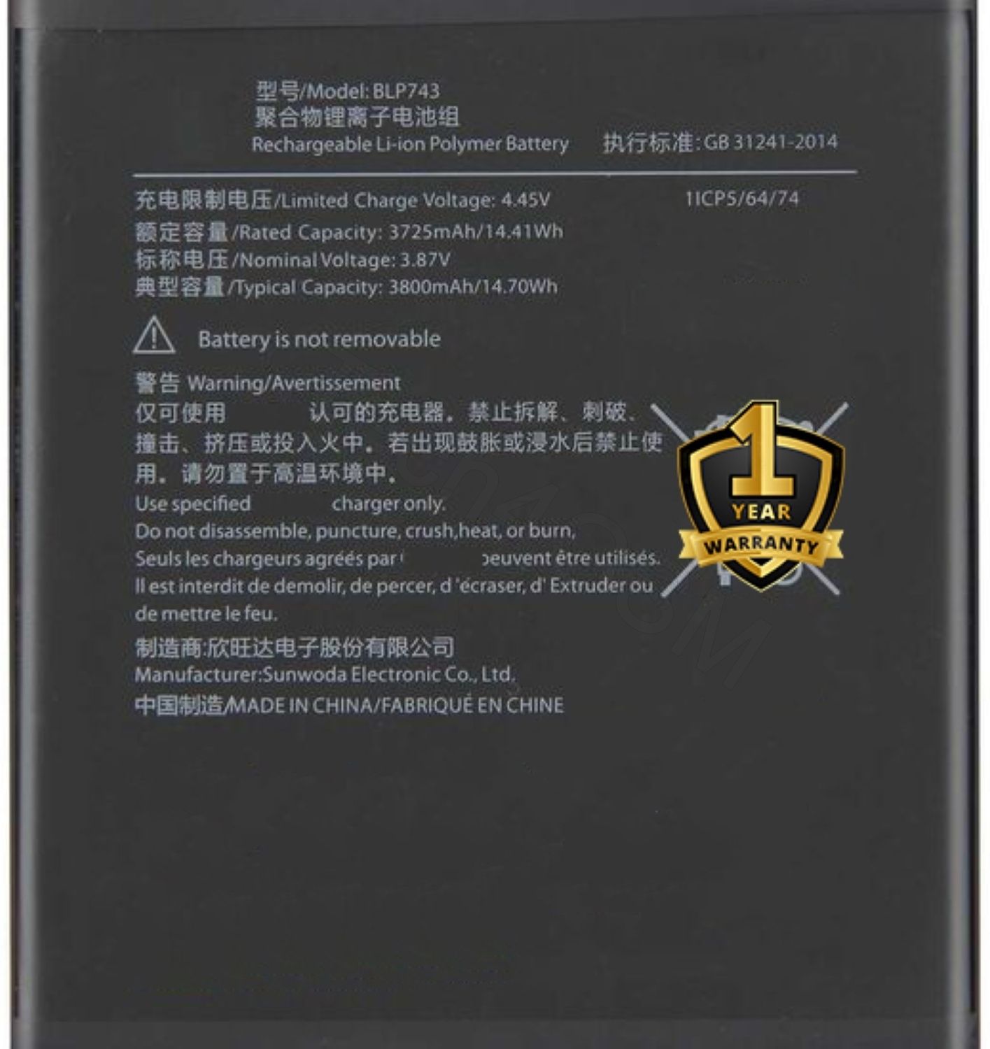 Ximytec Mobile Battery For OnePlus OnePlus 7T-image-7