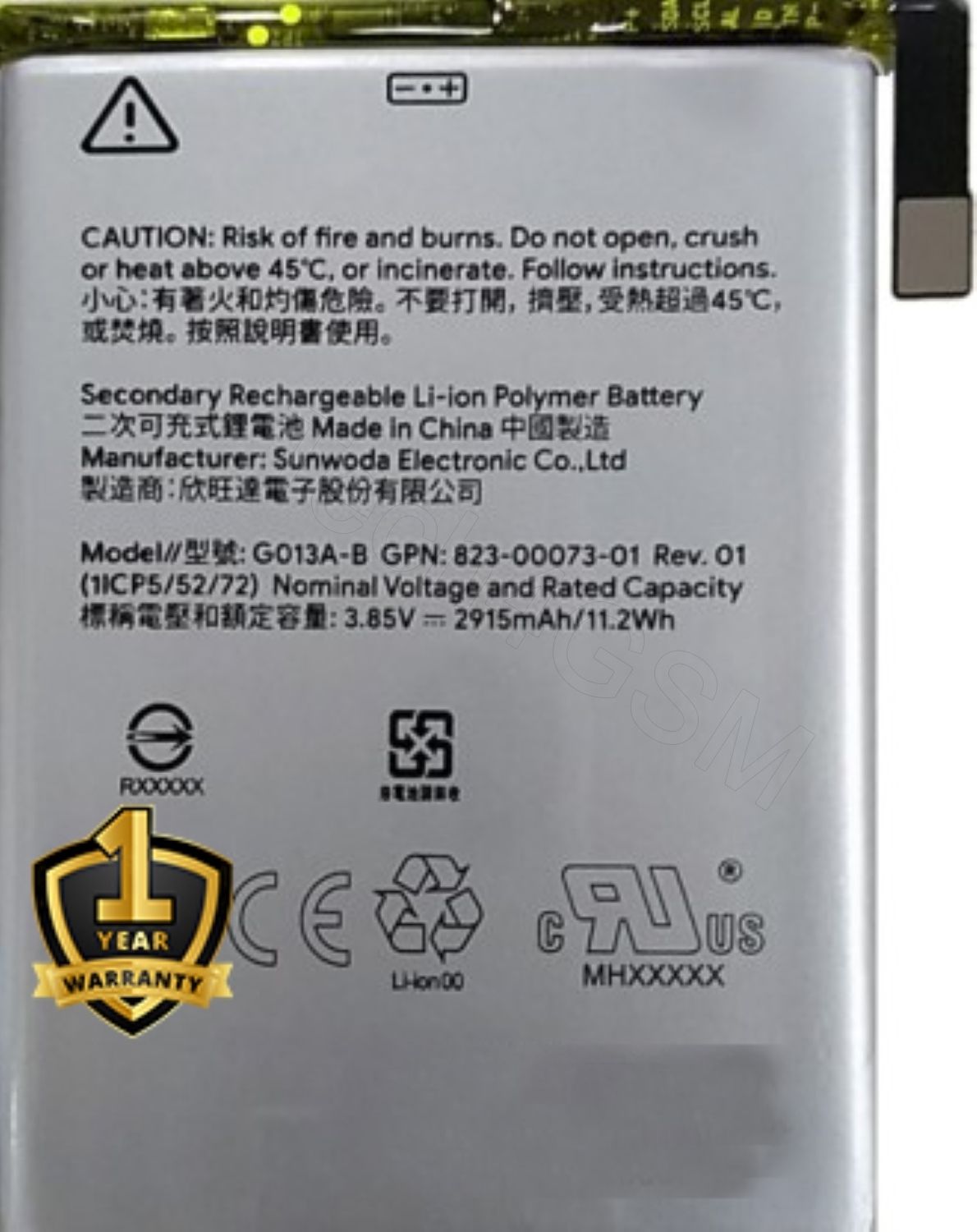 Ximytec Mobile Battery For Google Pixel Pixel 3-image-36