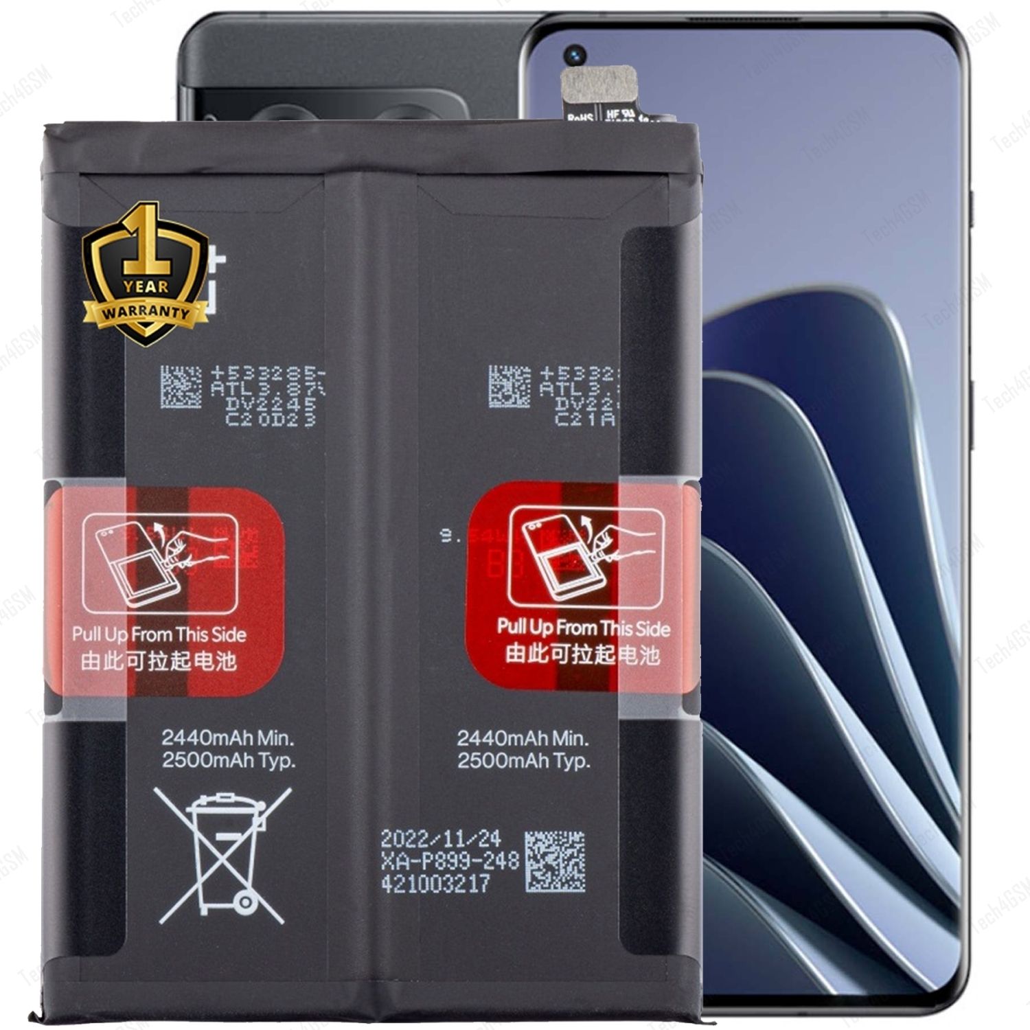 Ximytec Mobile Battery For OnePlus OnePlus 10 Pro 5G-picture-21