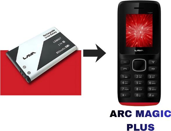 plugkit Mobile Battery For LAVA ARC MAGIC PLUS-image-9