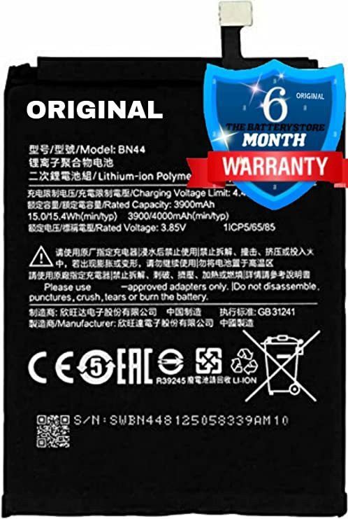 THE BATTERY STORE Mobile Battery For Redmi Note 5 Plus/Redmi 6 Pro I Mi A2 Lite Original Battery BN44 with 6month Warranty and high Capacity Battery Backup.-image-32