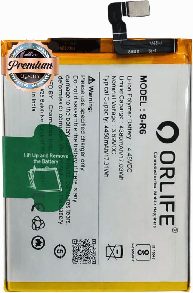orlife Mobile Battery For iQOO iQOO Neo 855 | B-R6 ( 1 Year Replacemant Warranty )-image-4