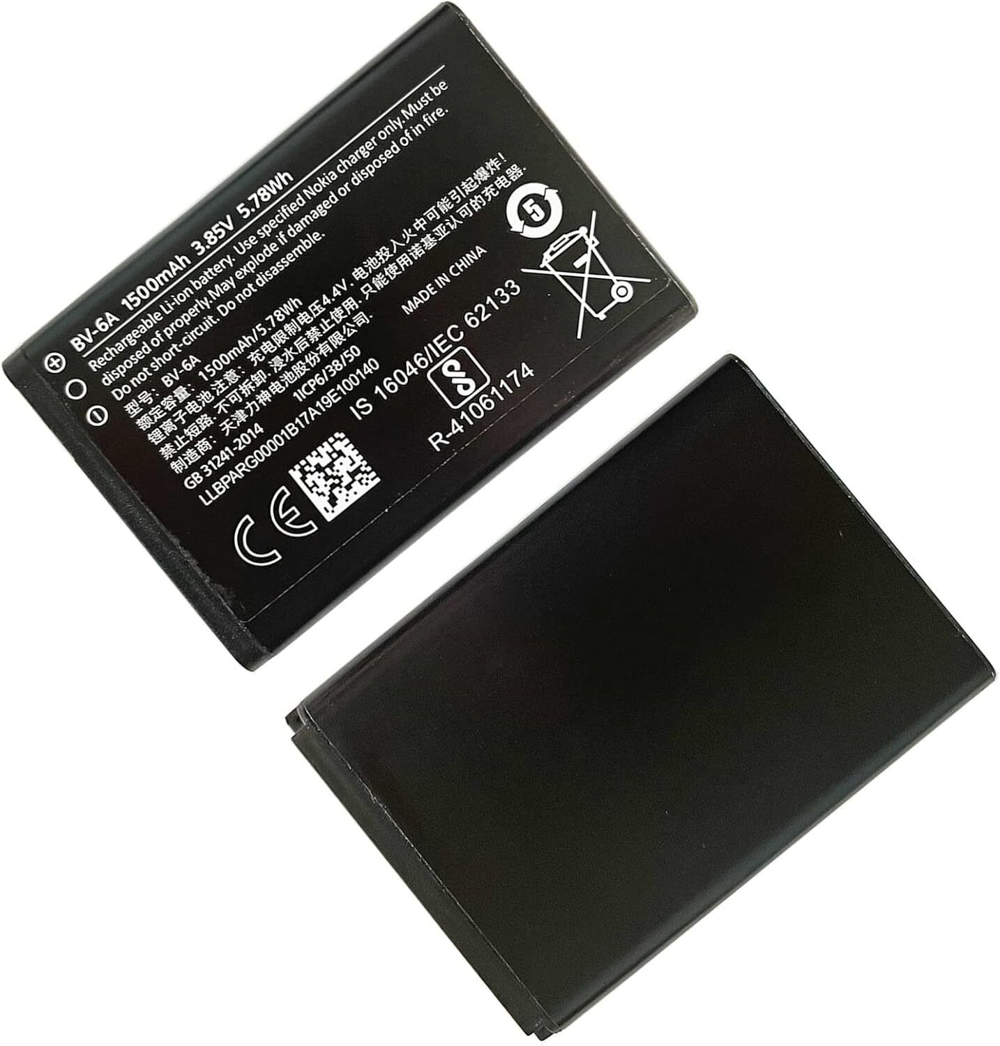 AYNEXS ORIGINAL Mobile Battery For BV-6A-(1500 mAh) Compatible with nokia 8110 4G, 2720 Flip 4G, 2720 V Flip, TA-1048, TA-1059-image-44
