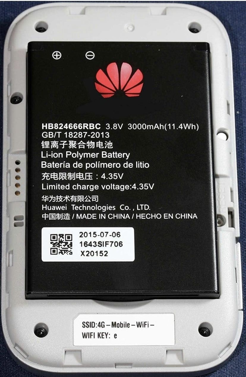 AEV Mobile Battery ForHuawei Airtel 4G Hotspot E5573s/E5573cs HB434666RBC 1500mAh