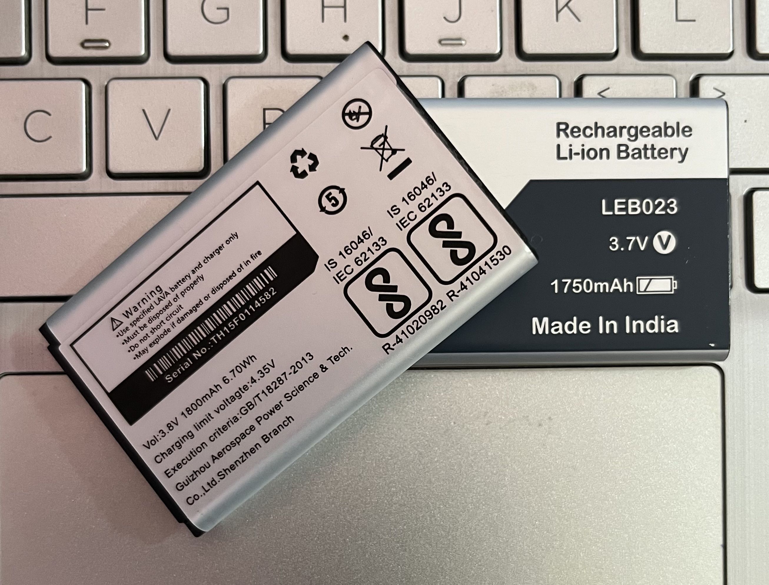 AEV Mobile Battery For Compatible Lava A1200 / A3 / Captain K2 / Leb023 1750mAh-image-5