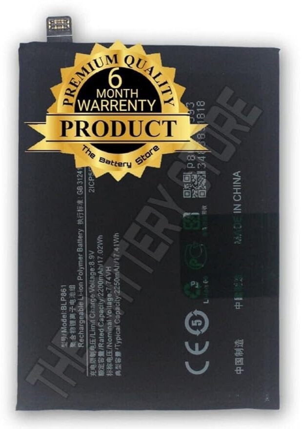 THE BATTERY STORE Mobile Battery For Oneplus Orignal BLP861 Battery for OnePlus Nord 2 5G with 6 Month Warranty image 1