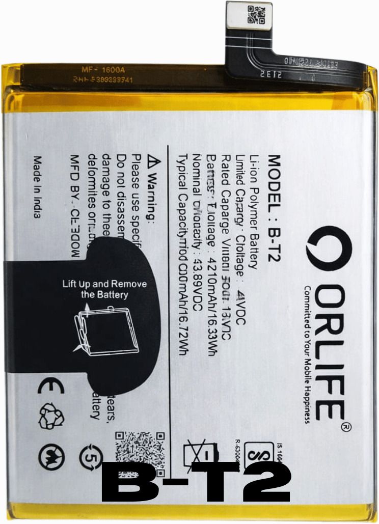 orlife Mobile Battery For Vivo V23 Pro | B-T2 ( 1 Year Replacemant Warranty )-image-5