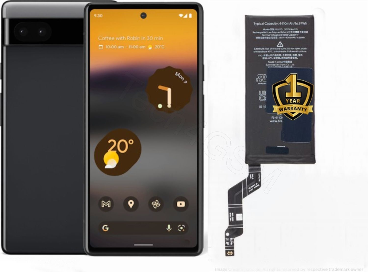 Ximytec Mobile Battery For Google Pixel Pixel 6-picture-34
