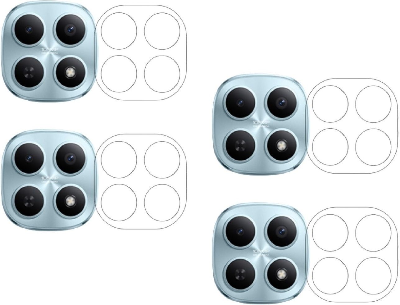 ISAAK Back Camera Lens Glass Protector for Redmi Note 15 5G-image-11
