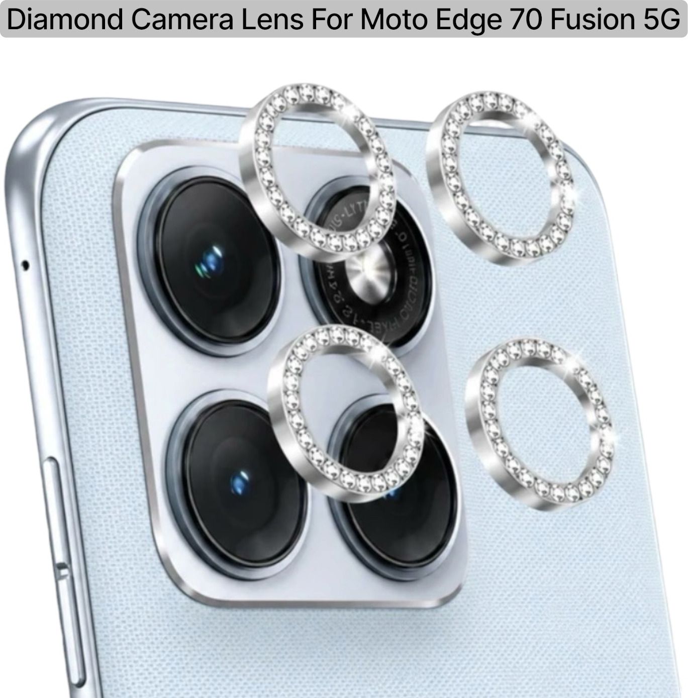 Paccessories Back Camera Lens Ring Guard Protector for Moto Edge 70 Fusion 5G-image-49