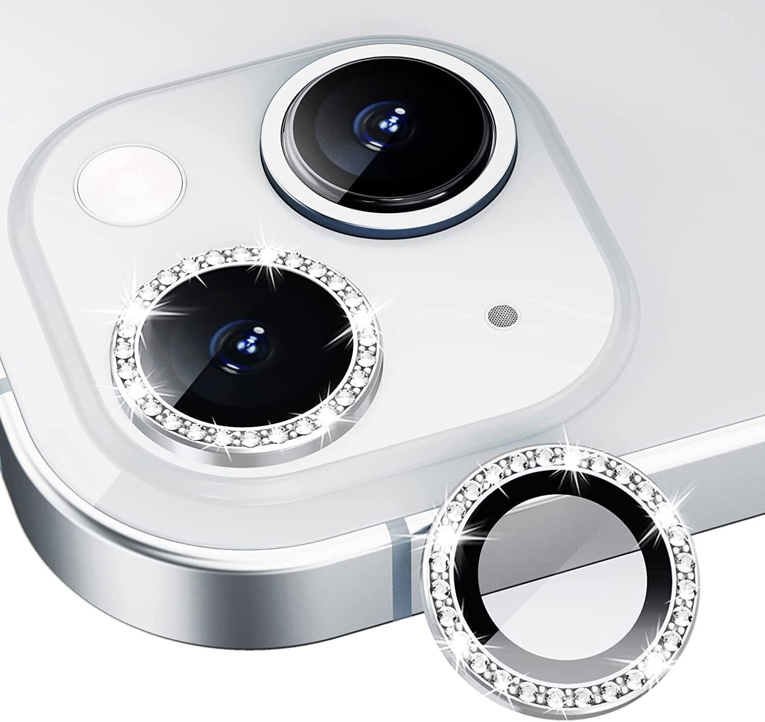VOSKI Back Camera Lens Ring Guard Protector for Apple iPhone 14-image-34