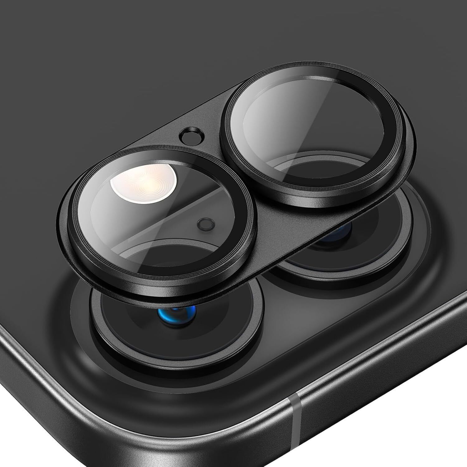 Girind Back Camera Lens Glass Protector for iPhone 16, iPhone 16 Plus-image-44