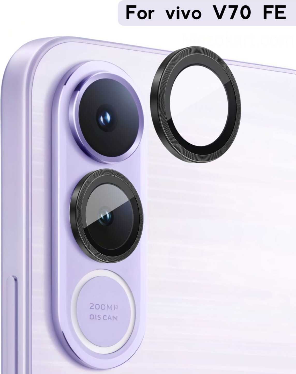 Mezokart.com Back Camera Lens Ring Guard Protector for vivo V70 FE-image-49