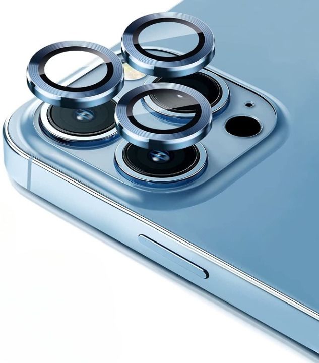 A3sprime Back Camera Lens Ring Guard Protector for Apple iPhone 12 Pro, |Full Coverage 9H Hardness Tempered Glass Protector|-image-28