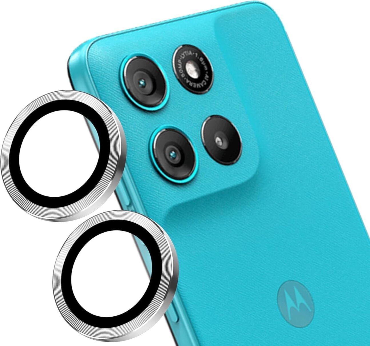 O2MG Back Camera Lens Ring Guard Protector for MOTOROLA g57 power 5G-picture-10