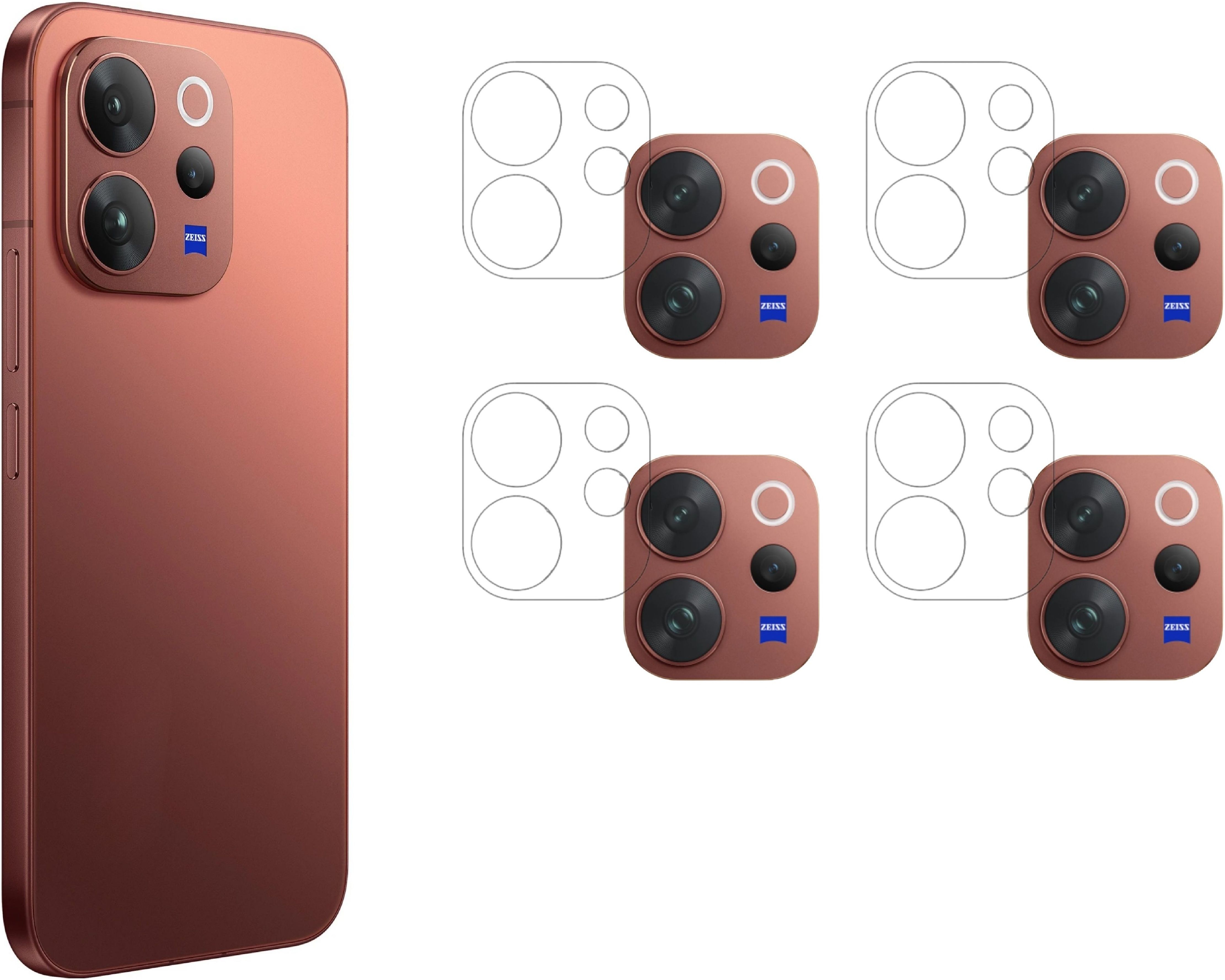ISAAK Back Camera Lens Glass Protector for Vivo V70 Elite-image-15