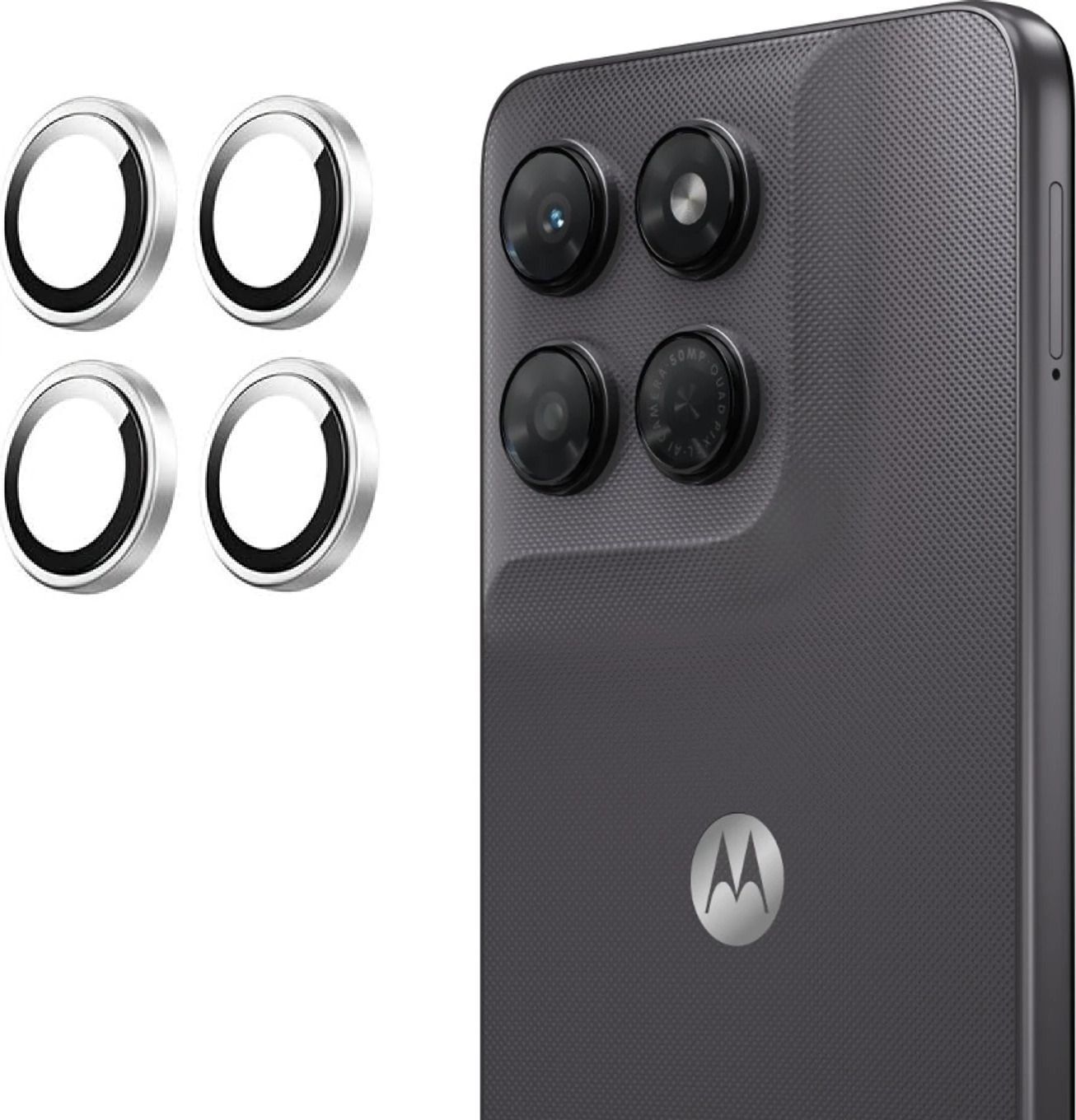 VALKAR Back Camera Lens Ring Guard Protector for MOTOROLA g77 5G Power-image-38