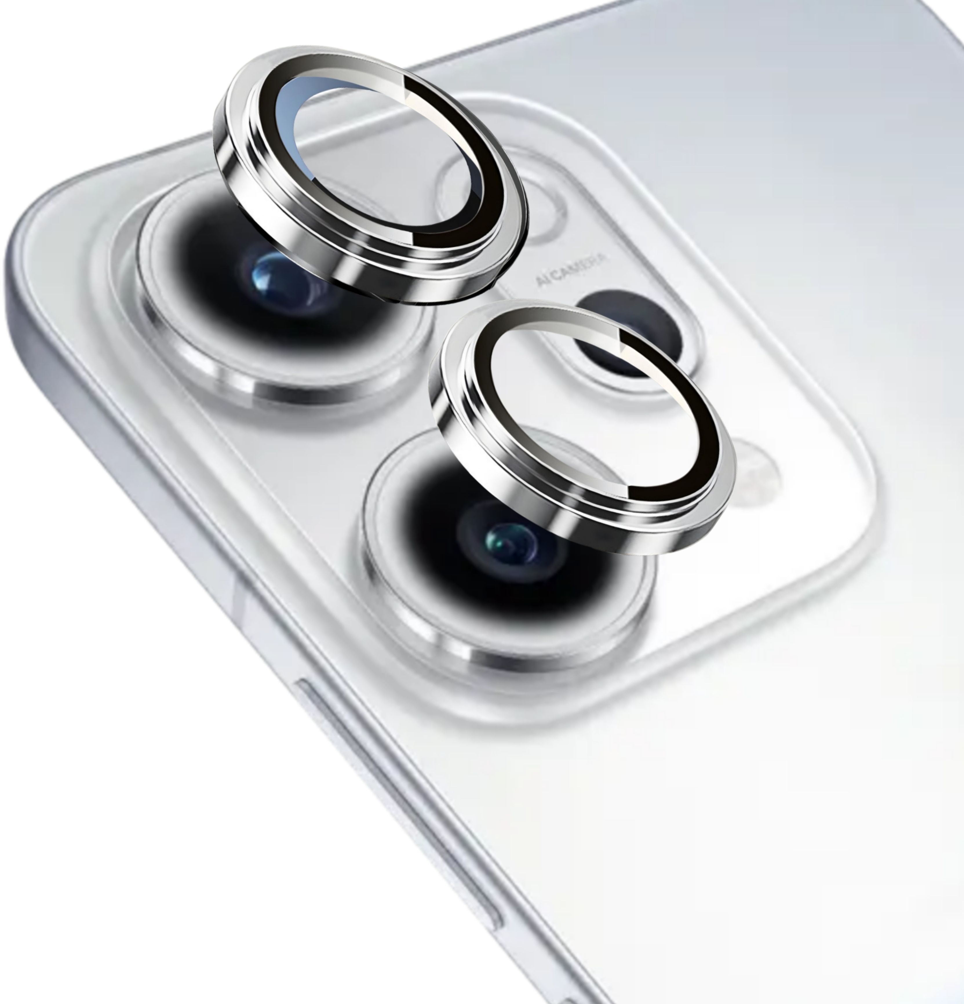 MOBCART Back Camera Lens Glass Protector, Camera Lens Ring Guard Protector for Oppo Reno 14 5G – 9H Tempered Glass, HD Clarity, Scratch-Resistant, Silver Ring-picture-18