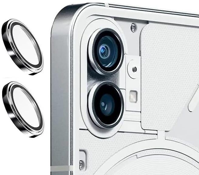 UNIKWORLD Back Camera Lens Ring Guard Protector, Camera Lens Glass Protector for Nothing Phone (1) 5G, Nothing Phone 1 Camera guard-image-47