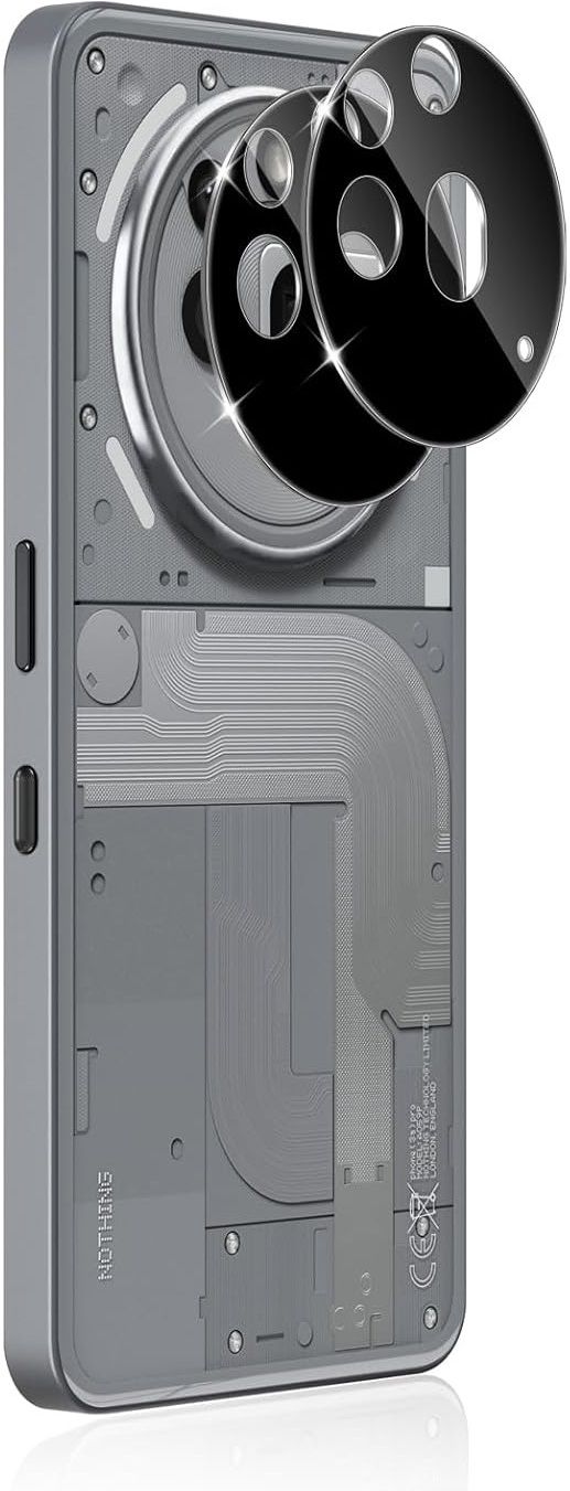 Besmon Back Camera Lens Glass Protector for Nothing Phone 3a Pro back camera lens guard protector-image-27