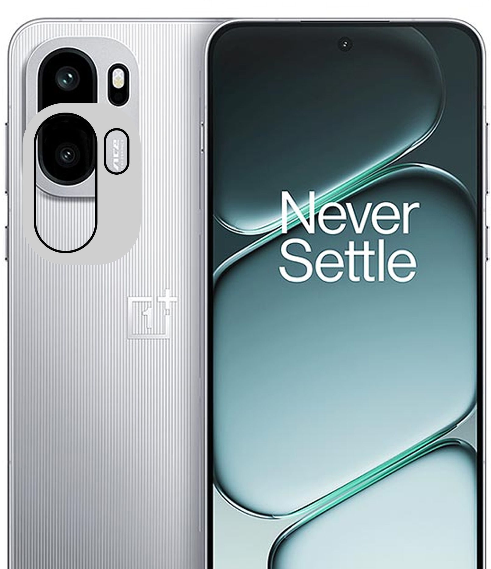 ZINGER Back Camera Lens Glass Protector for ONEPLUS ACE 6 SILVER CAMERA LENS PROTECTOR RING-image-5