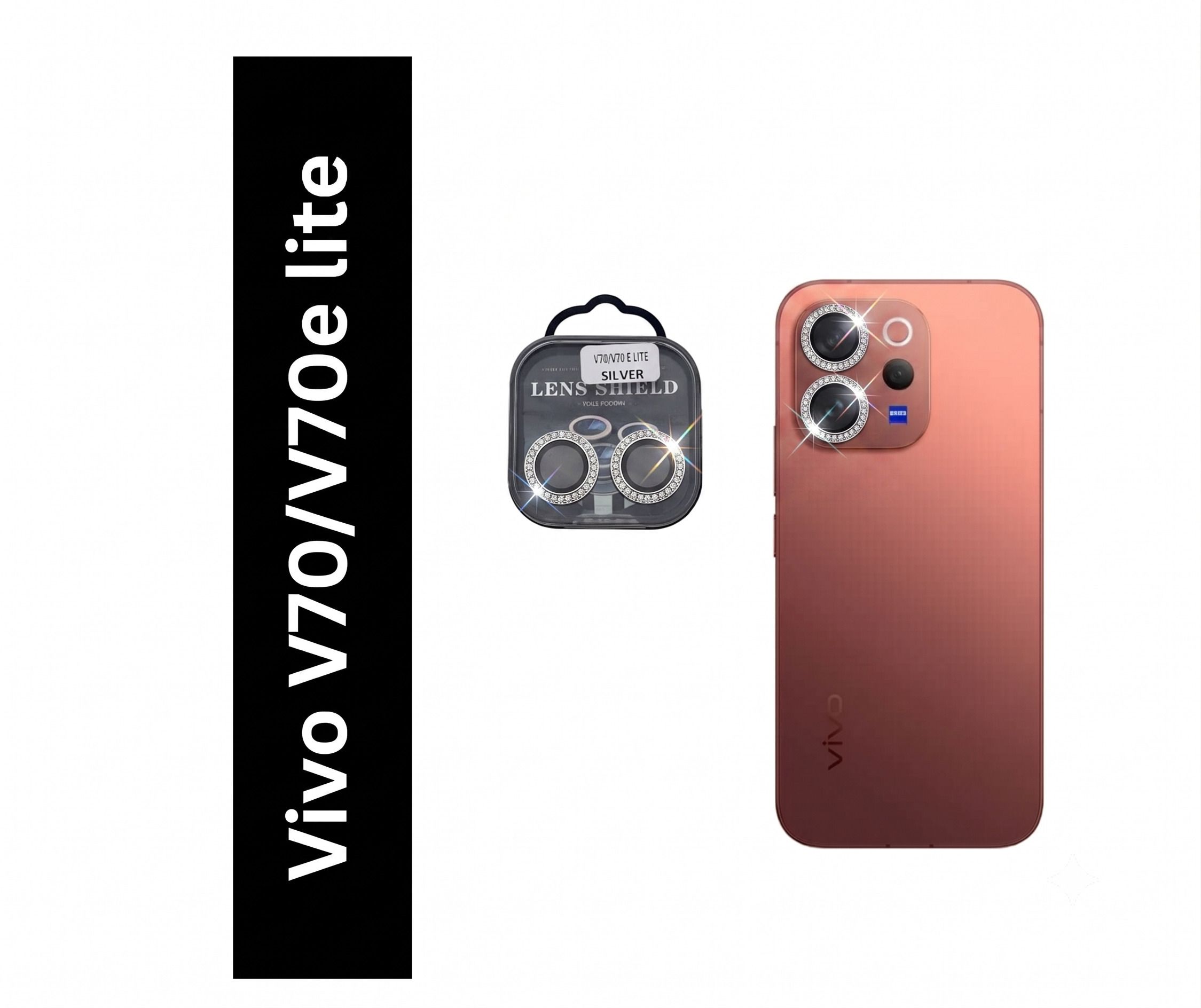 EXISITERS Back Camera Lens Ring Guard Protector for Compatible with Vivo V70, Vivo V70e Lite-image-40