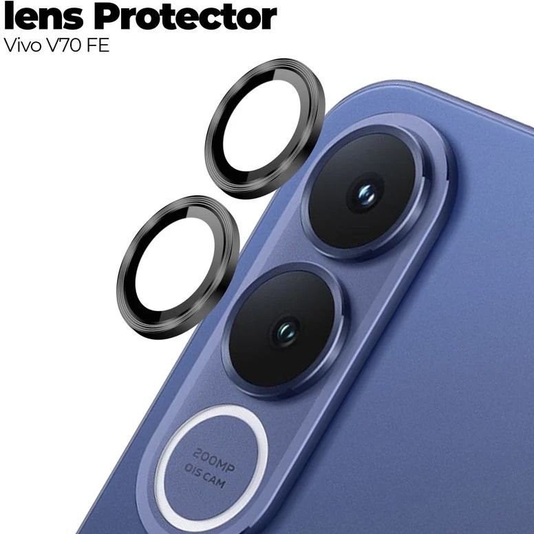 Linber Back Camera Lens Ring Guard Protector for Vivo V70 FE-image-17