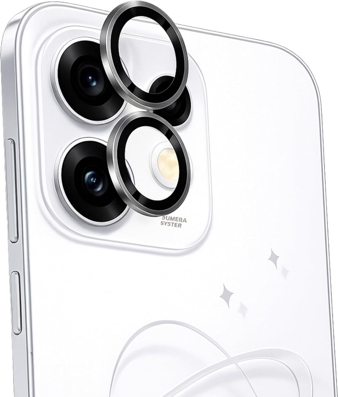 T MAGIC Back Camera Lens Ring Guard Protector for oppo reno 16C Camera Lens Protector Glass Metal Ring Guard-image-26