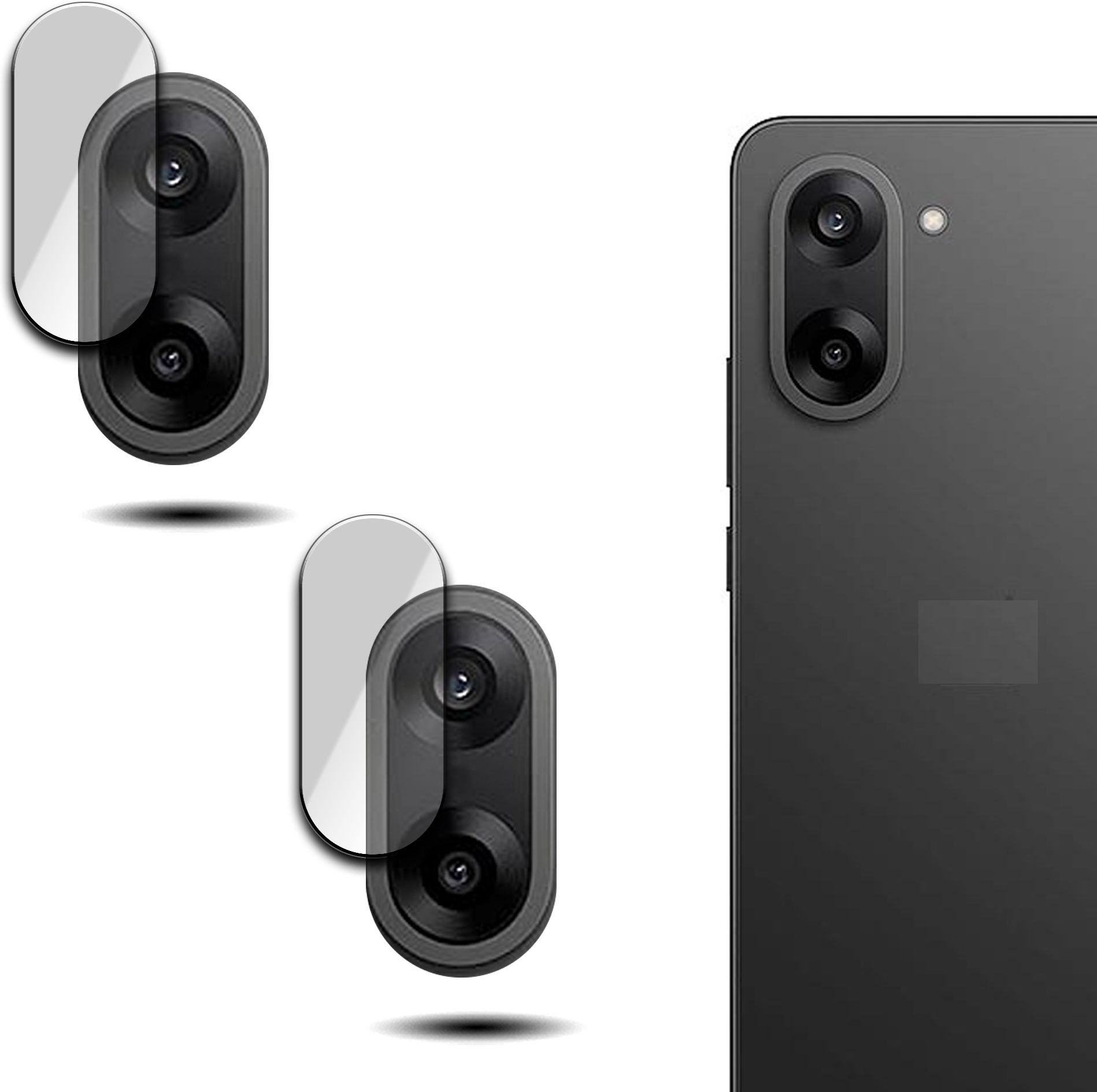Mobicluess Back Camera Lens Glass Protector for Oneplus Nord CE 5 5G-image-5