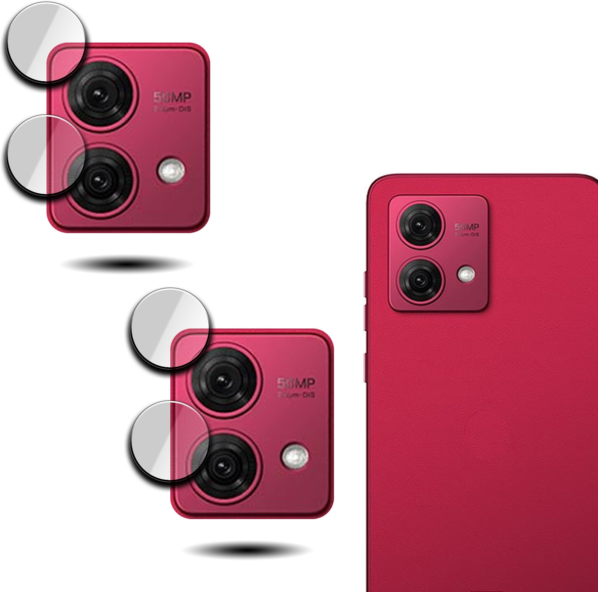 A-star Back Camera Lens Glass Protector for Moto G84-picture-16