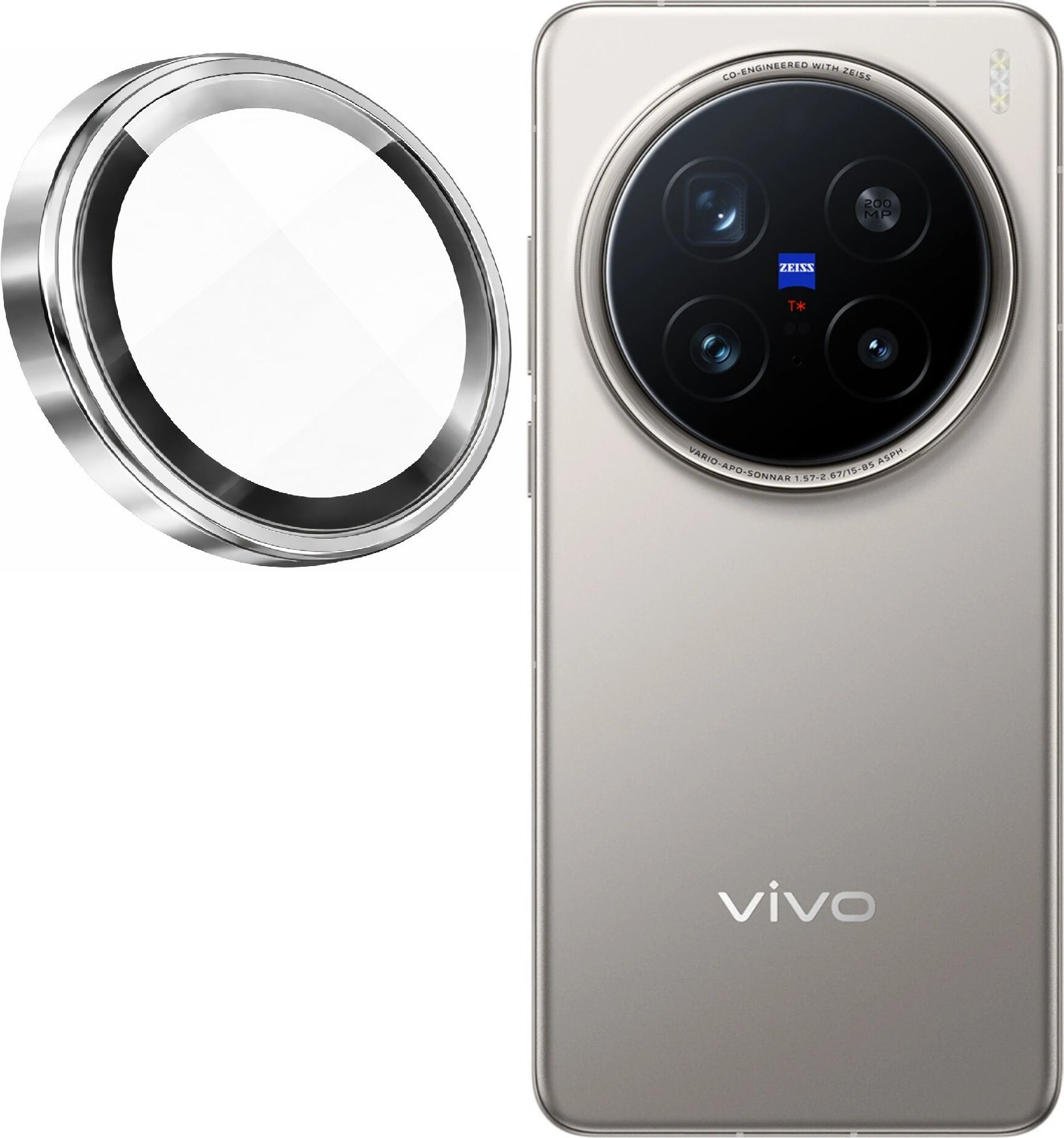 KHR Back Camera Lens Ring Guard Protector for vivo X200 Pro 5G Alloy ring, All coverage and Easy Installation-picture-25