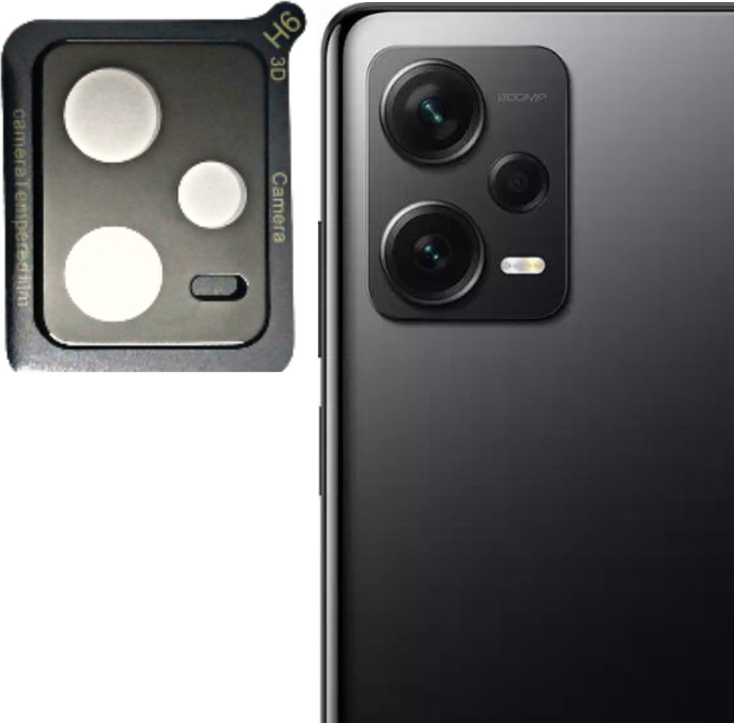 Tech Konnect Back Camera Lens Glass Protector for Redmi Note 12 Pro Plus, (Anti-Scratch) image 1