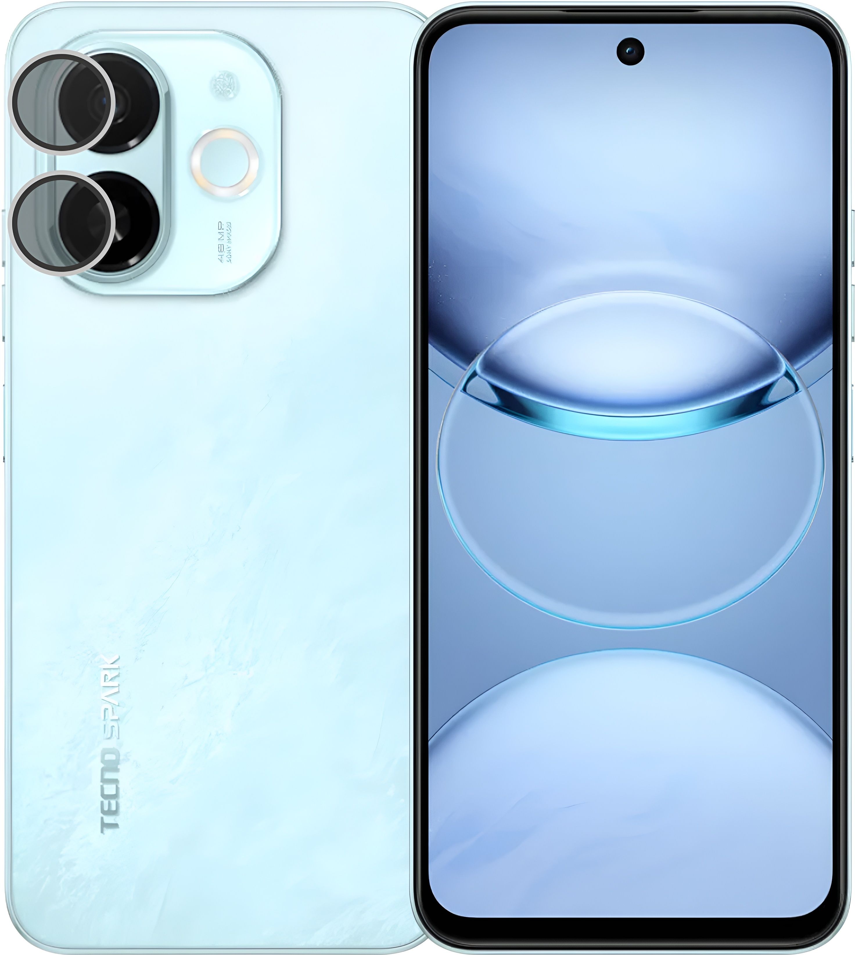 CRUNK Back Camera Lens Glass Protector for TECNO SPARK 30C SILVER CAMERA LENS PROTECTOR RING-picture-13