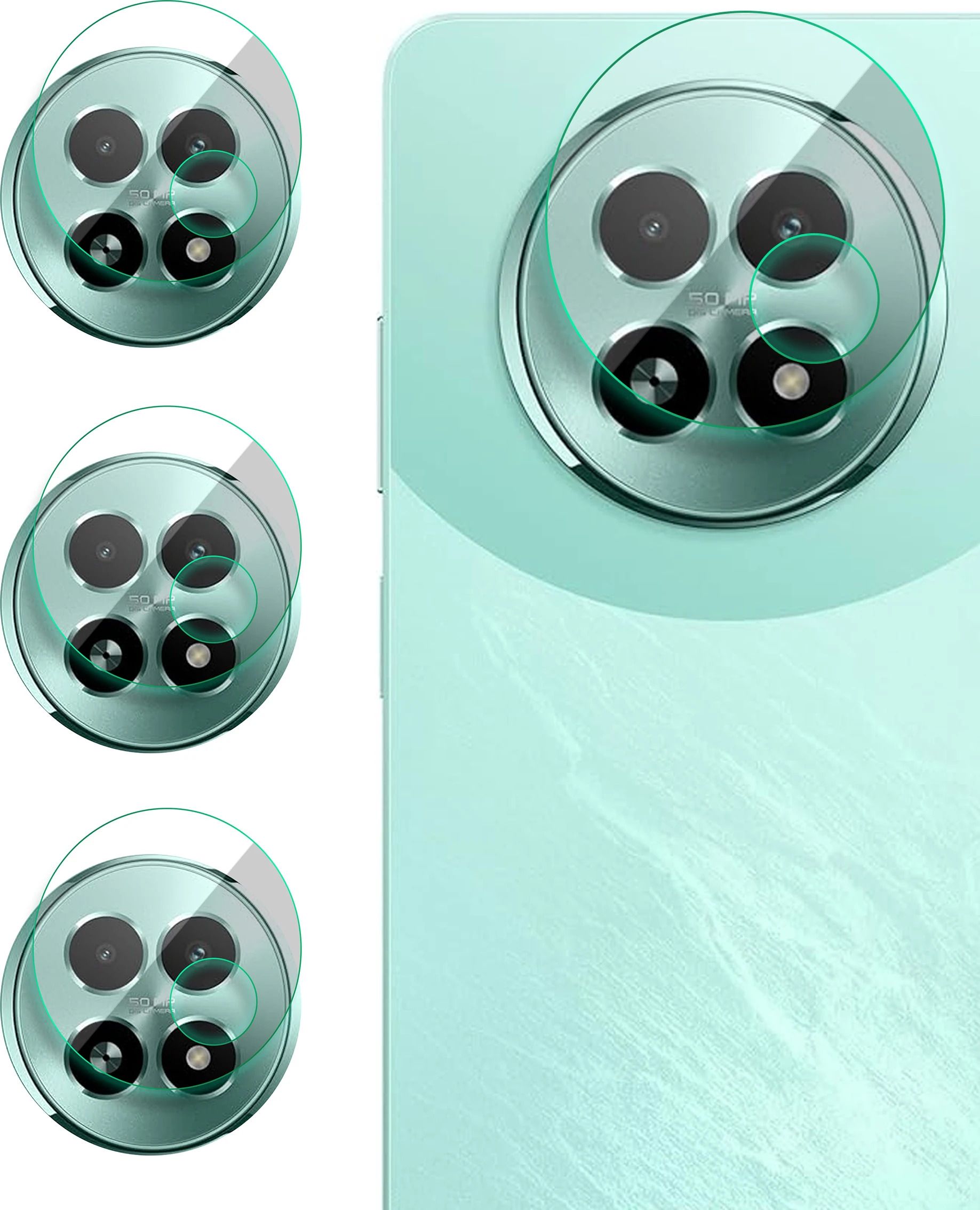 Nazomi Tech Back Camera Lens Glass Protector for Realme 13 5G-picture-10