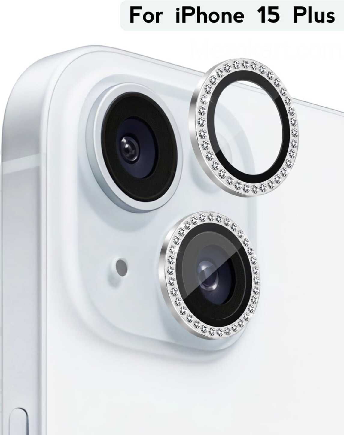 Mezokart.com Back Camera Lens Ring Guard Protector for Apple iPhone 15 Plus-image-18
