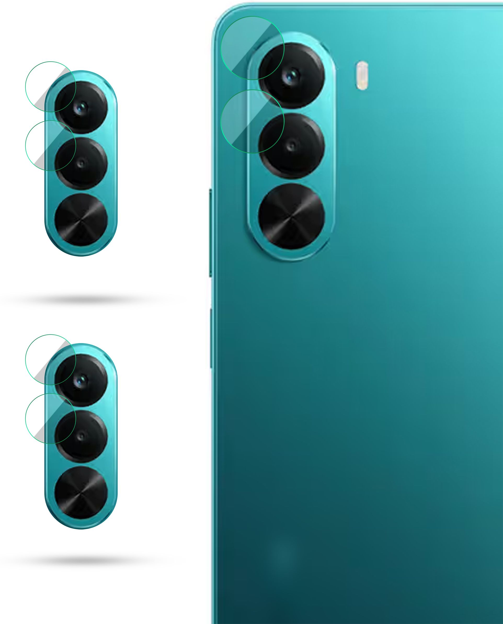 Homirai Back Camera Lens Glass Protector for Realme P4X 5G, P4X 5G Realme, REALME P4X 5G-picture-28