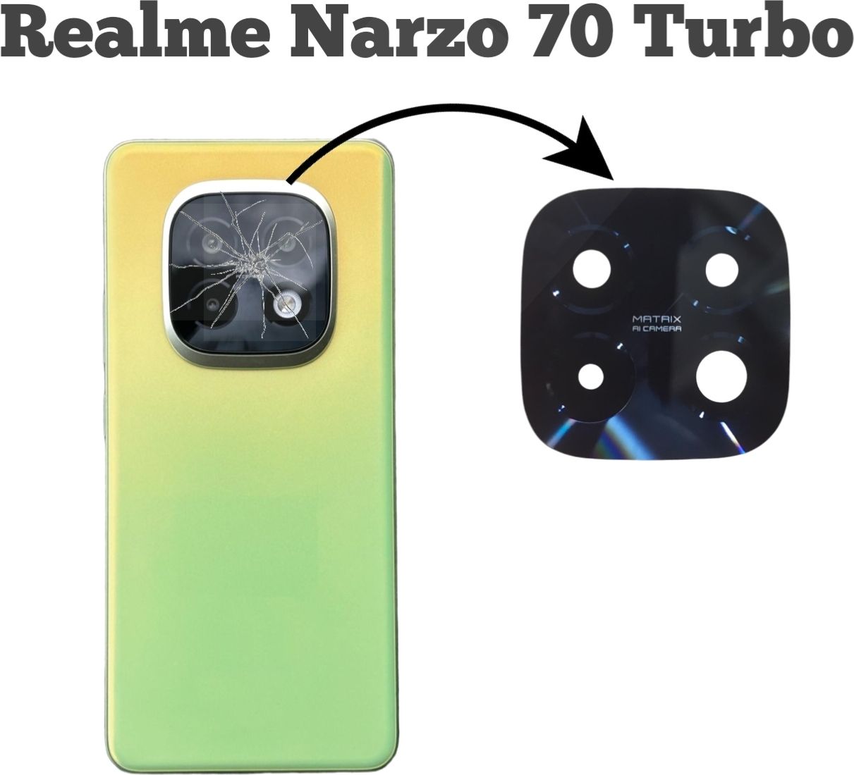 A R Enterprise Back Camera Lens Glass Protector for realme narzo 70 turbo 5g-image-32