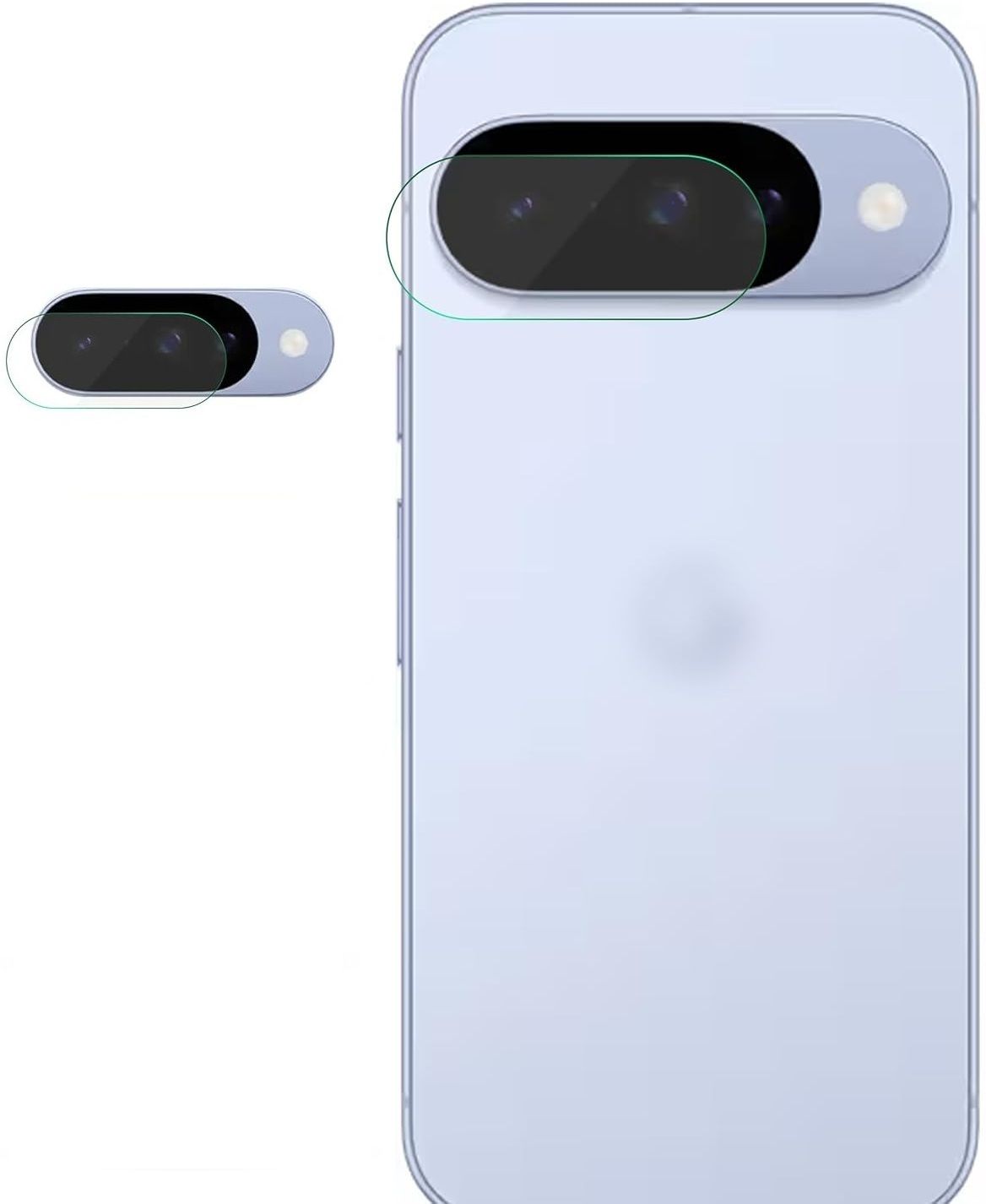 KHR Back Camera Lens Glass Protector for Google Pixel 10 , Flexible Screen Guard Anti-Scratch/Clear/Camera Guard-image-18