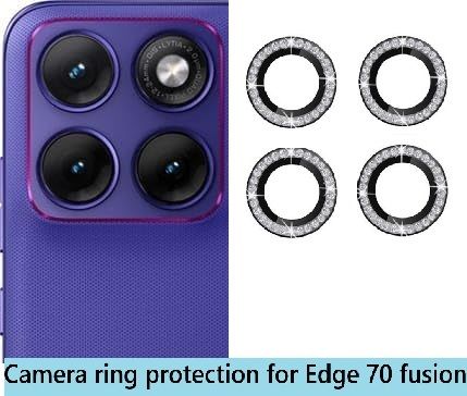 KHR Back Camera Lens Ring Guard Protector for MOTOROLA Edge 70 Fusion Alloy Ring, All Coverage and Easy Installation-image-28