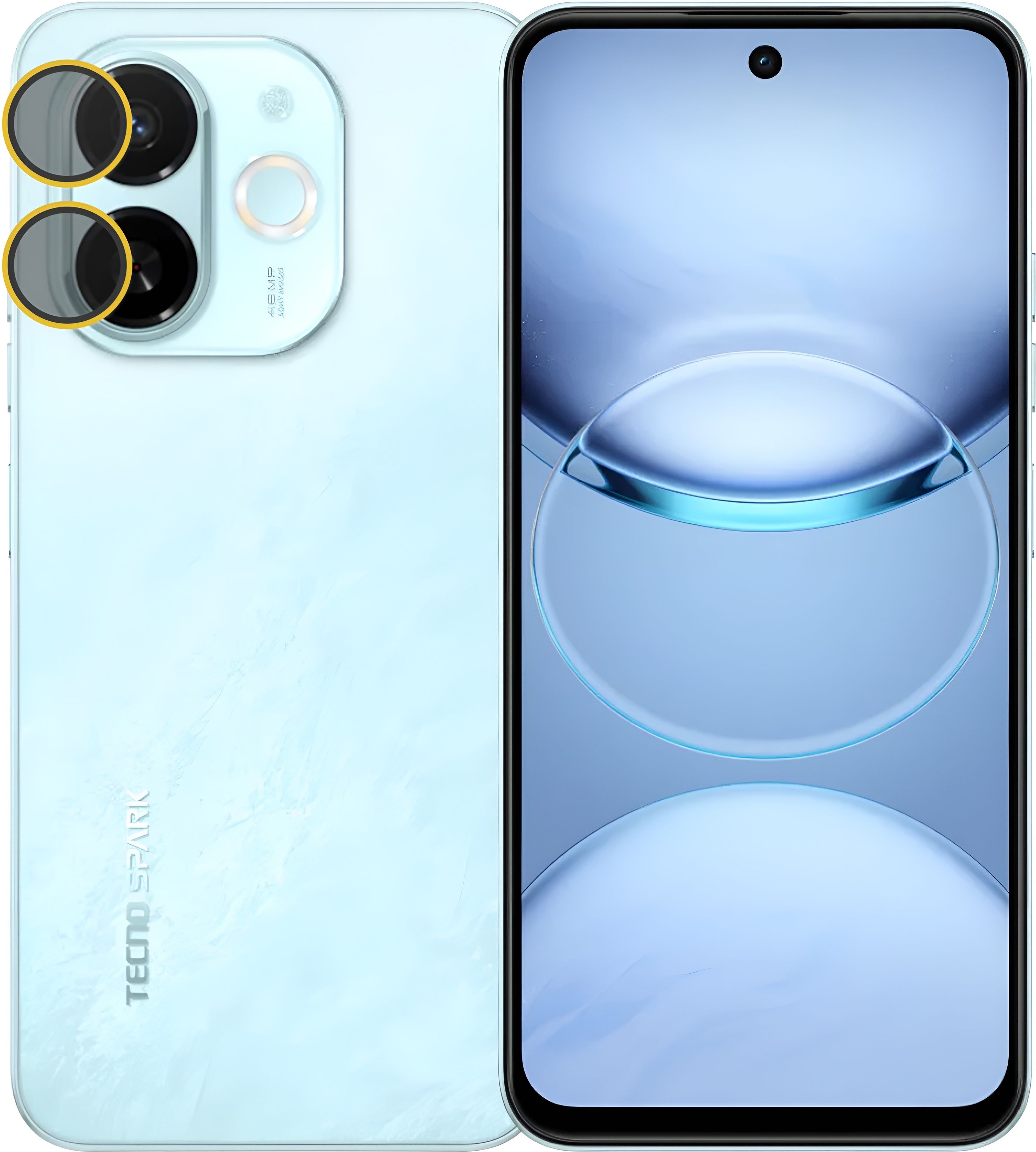 CRUNK Back Camera Lens Glass Protector for TECNO SPARK 30C GOLD CAMERA LENS PROTECTOR RING-image-22