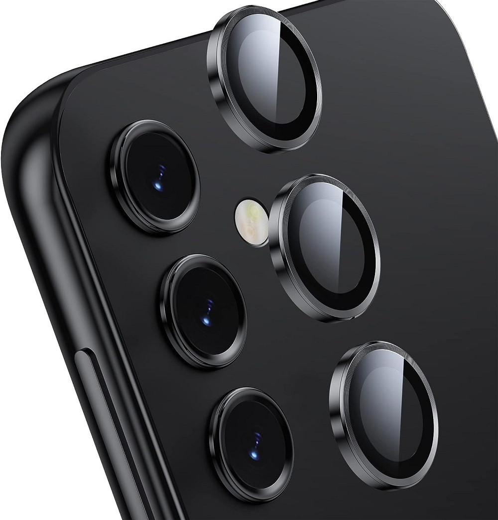 VOSKI Back Camera Lens Ring Guard Protector for Samsung Galaxy F15 Protector Camera Ring lens (Case-Friendly) image 1