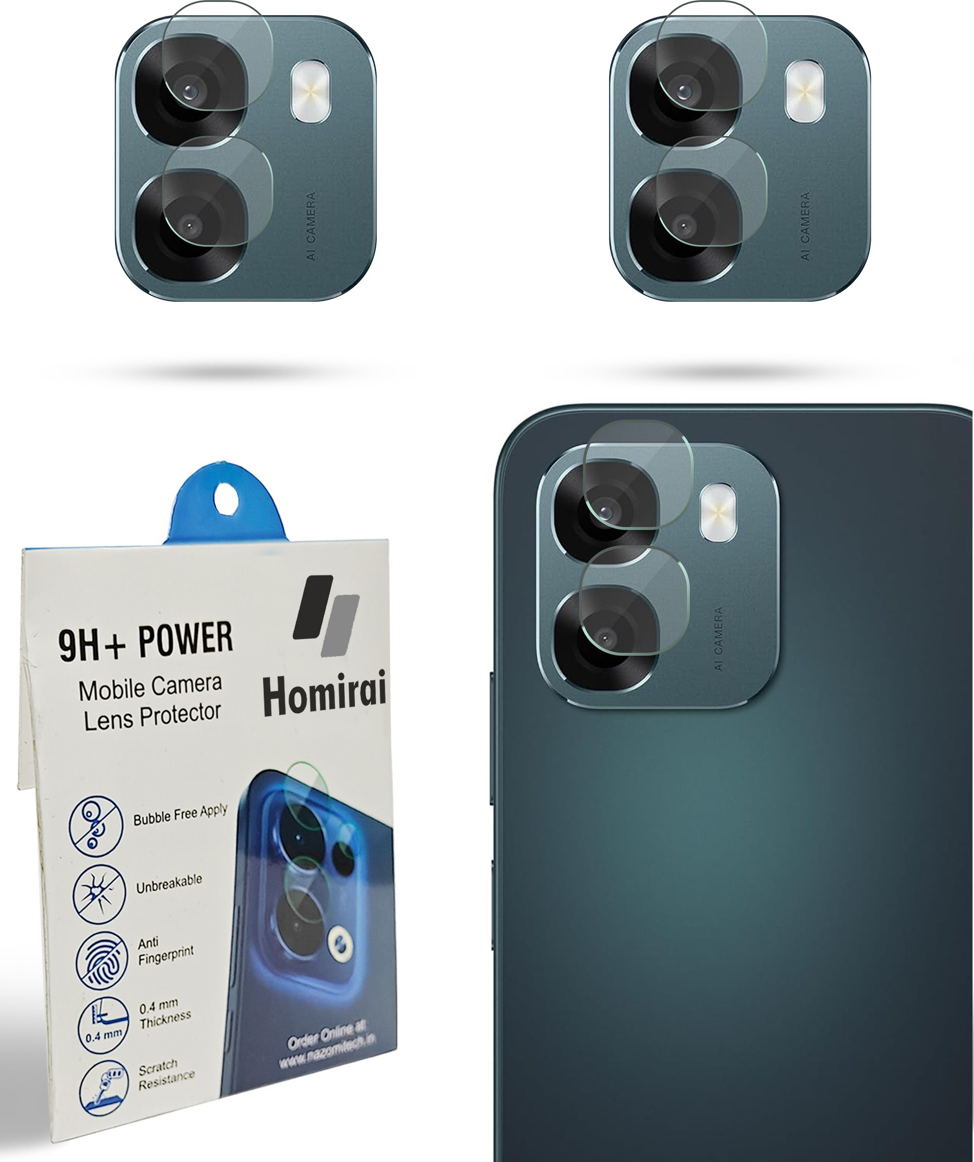Homirai Back Camera Lens Glass Protector for Oppo A6 5G, A6 5G Oppo, OPPO A6 5G-picture-15