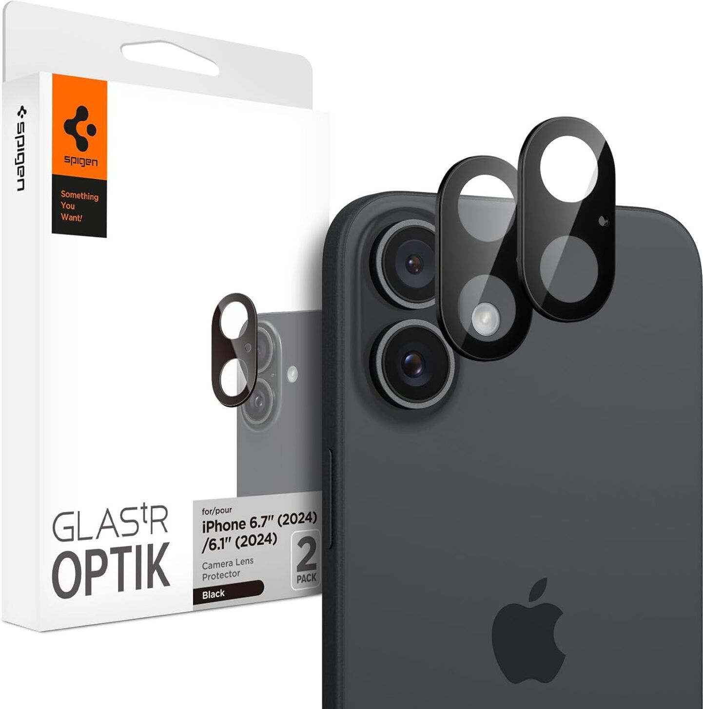 Spigen Back Camera Lens Glass Protector for iPhone 16-image-42