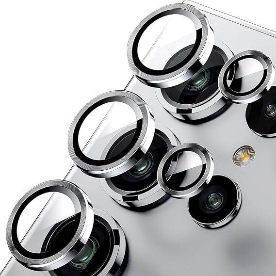 PRESIDE Back Camera Lens Ring Guard Protector for Samsung Galaxy S25 Ultra-image-11