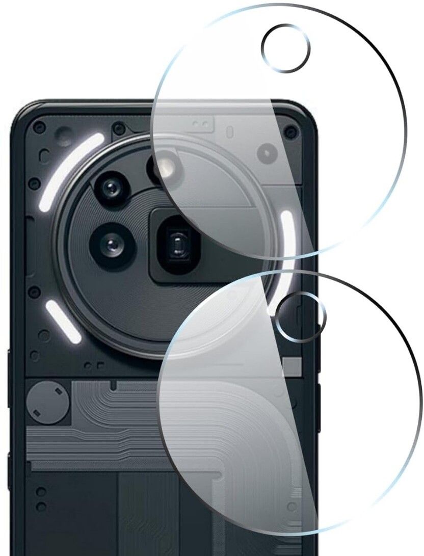 NIRUDRINT Back Camera Lens Glass Protector for Nothing phone 3a Pro 5G With Anti-Shock, Air Bubble Free, 9H Hardness, Ultra HD-image-42